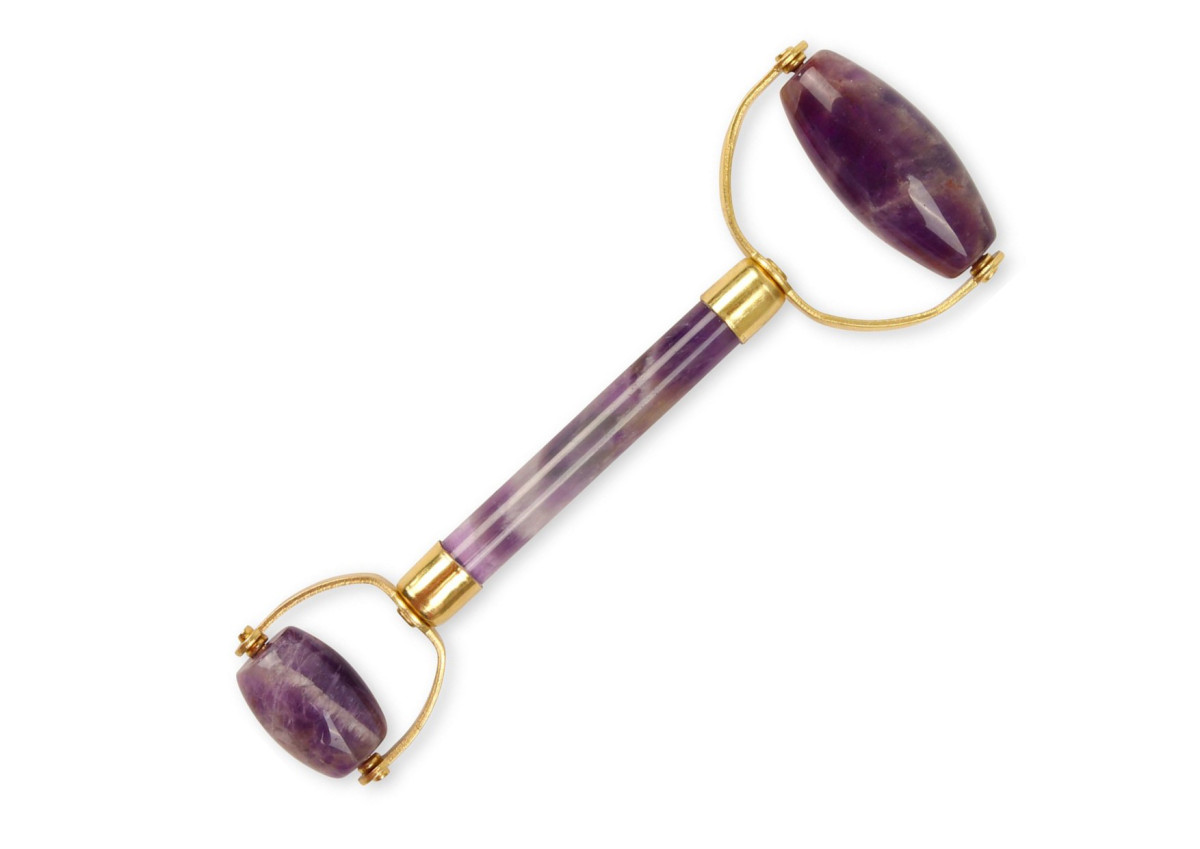 White Lotus Double Roller Amethyst