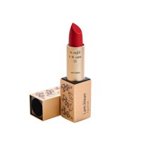 Refillable lipstick Crimson zonder swatch met dop (websize witte achtergrond)