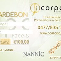 CADEAUBON CORPODO LEEG SPECIEMEN €100