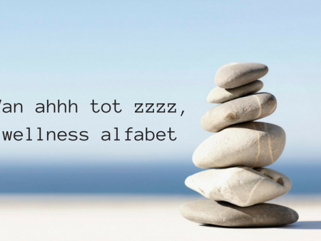 Wellness alfabet